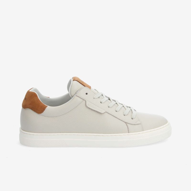 SPARK CLAY M - GR.LEATHER/SUED - ECRU/MIEL